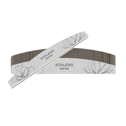 STALEKS PRO EXPERT 40 Mineral Nail Files – 150/180 Grit, 25 pcs