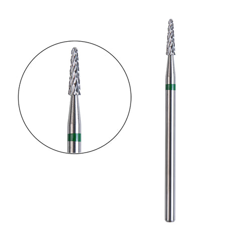 GA&MA Cutter Carbide Max F20 Green Nail Drill Bit - 2 × 8 mm