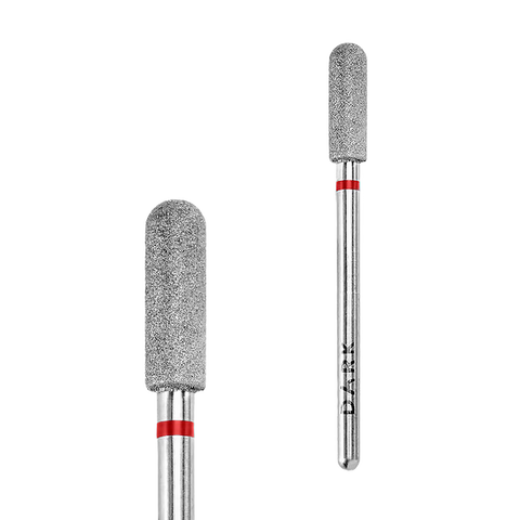 DARK Diamond Rounded Cylinder Nail Drill Bit 3.9 × 12 mm