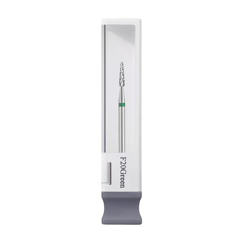 GA&MA Cutter Carbide Max F20 Green Nail Drill Bit - 2 × 8 mm