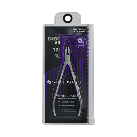 STALEKS PRO EXPERT 60 Professional Nail Nippers - 12 mm